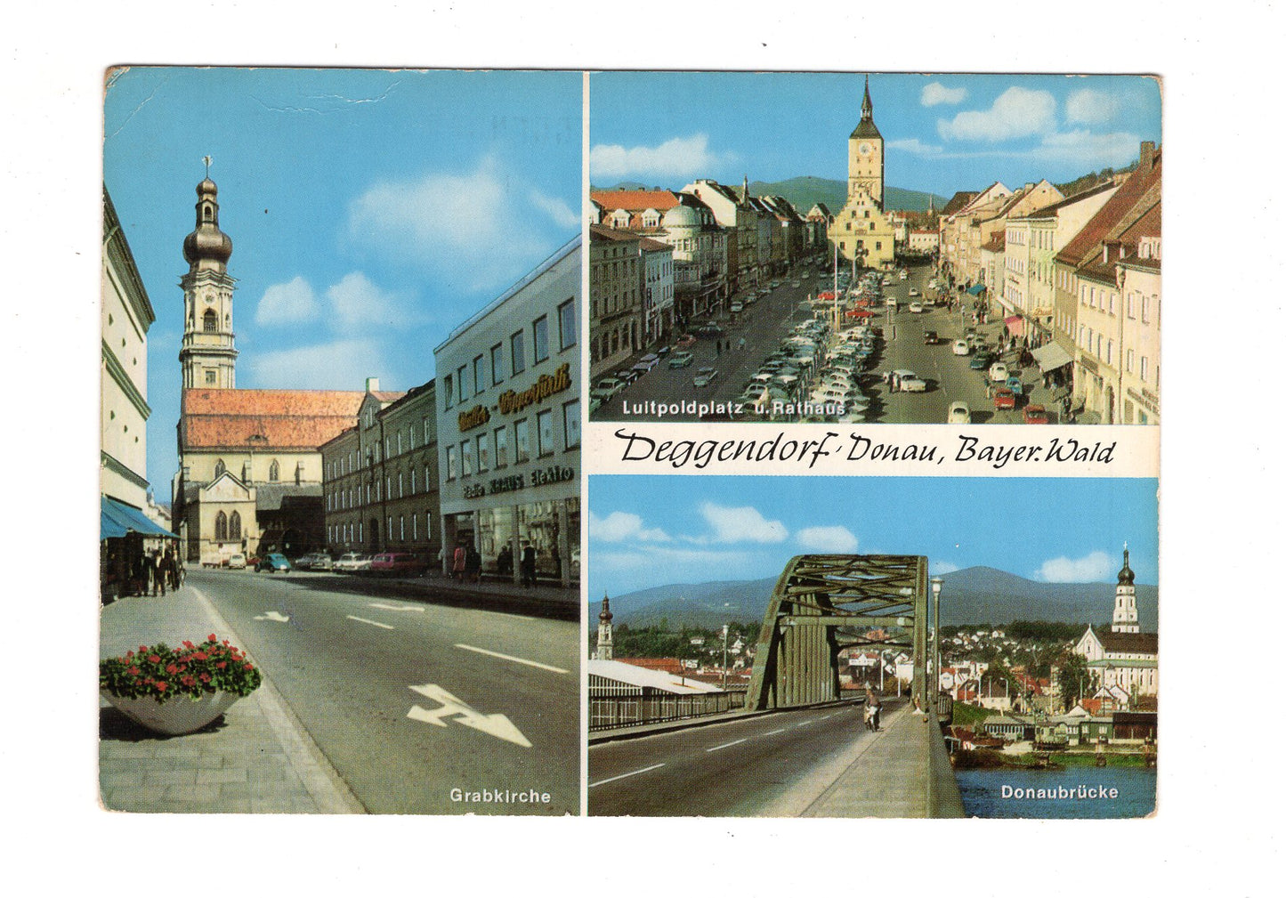 Ansichtskarte Deggendorf / Donau / Bayerischer Wald / H1-69