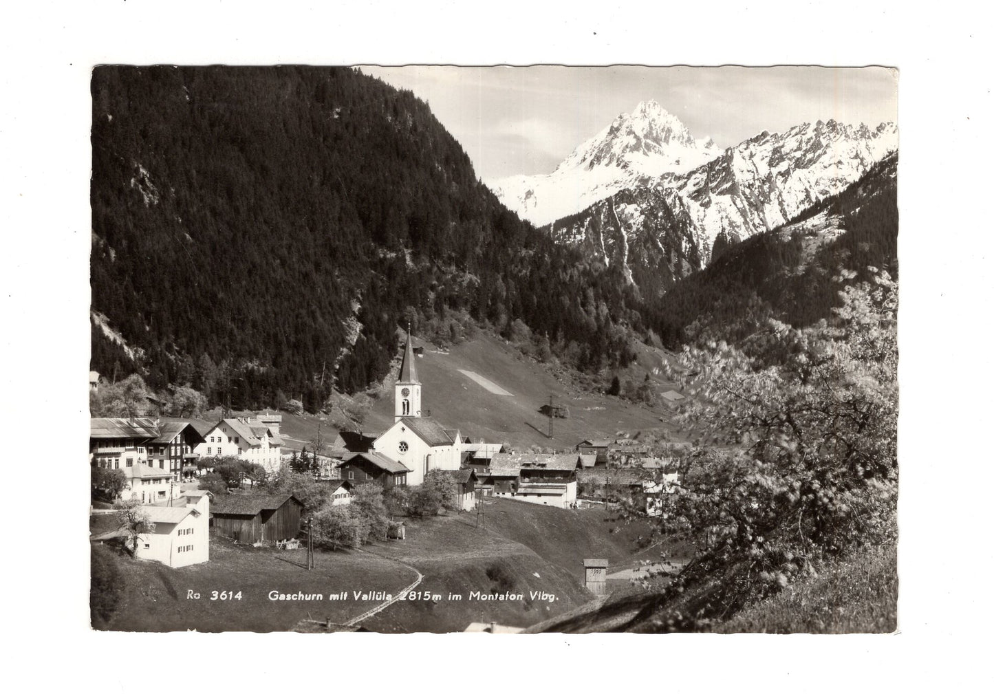 Ansichtskarte Gaschurn / Montafon / Vorarlberg / Österreich