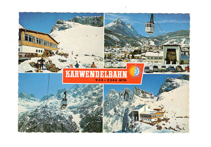 Ansichtskarte Mittenwald / Karwendelbahn / G1-56