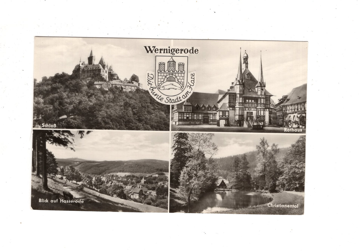 Ansichtskarte Wernigerode am Harz / J1-63