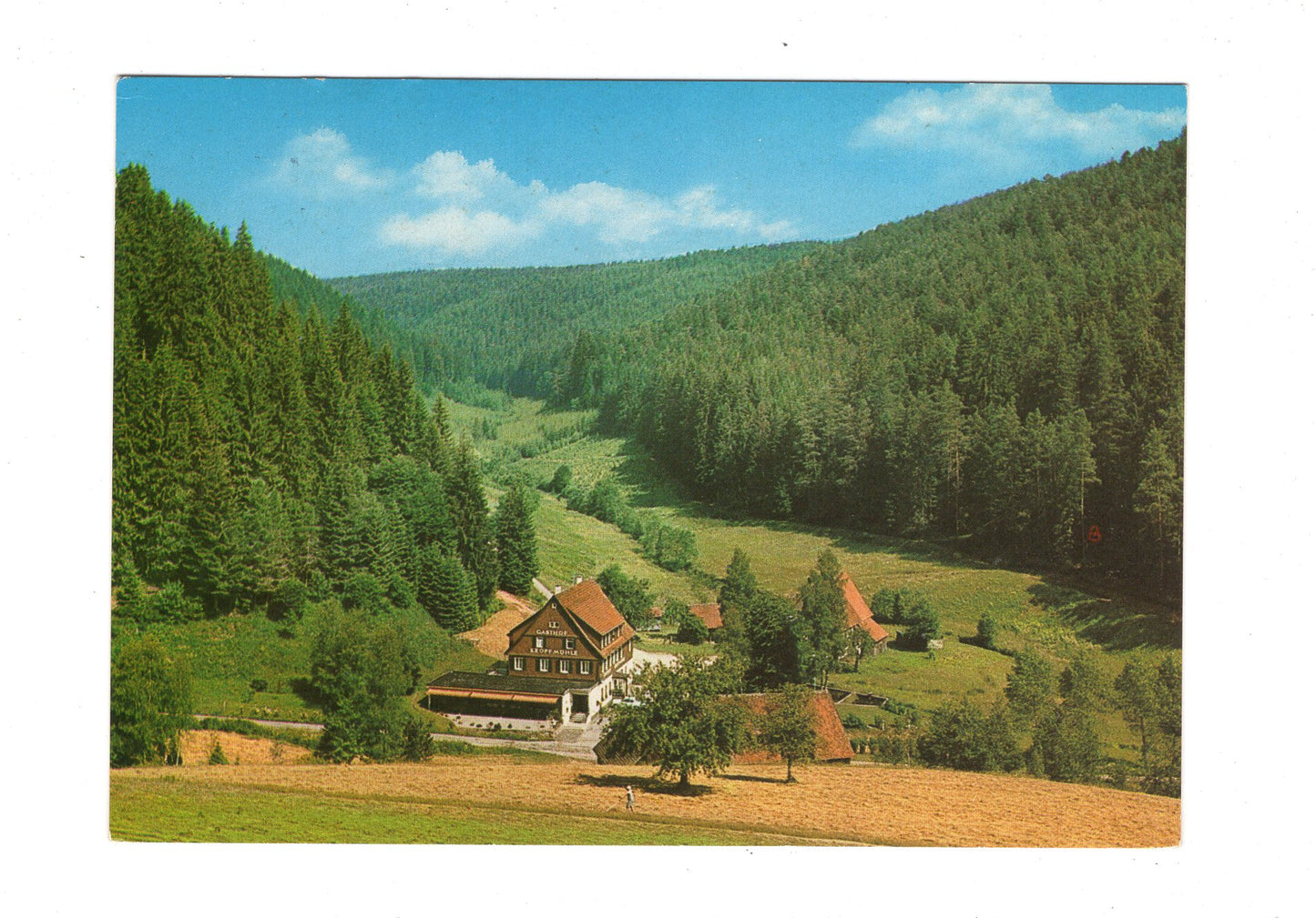 Ansichtskarte Gasthof Kropfmühle / Seewald / Schwarzwald / H1-52