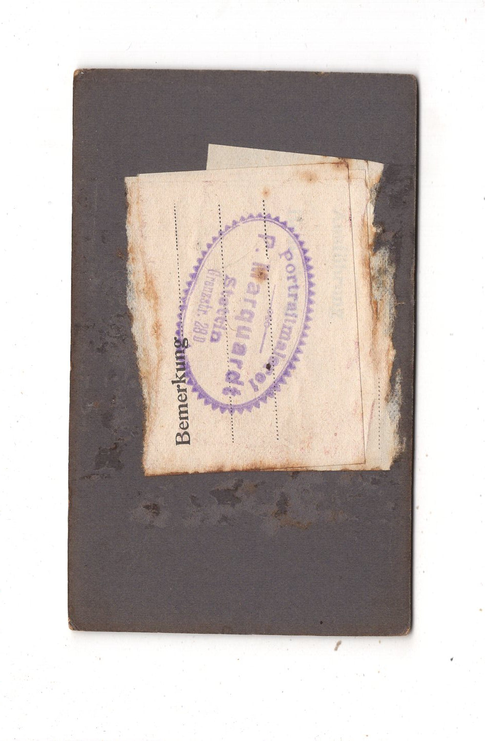 Fotografie Feines junges Mädchen - Hamburg-Bergedorf 1900er / CDV E1-35