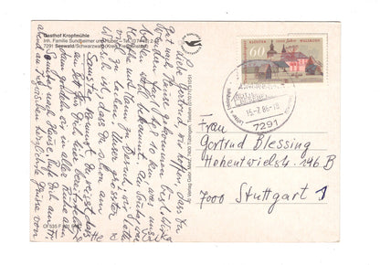 Ansichtskarte Gasthof Kropfmühle / Seewald / Schwarzwald / H1-52