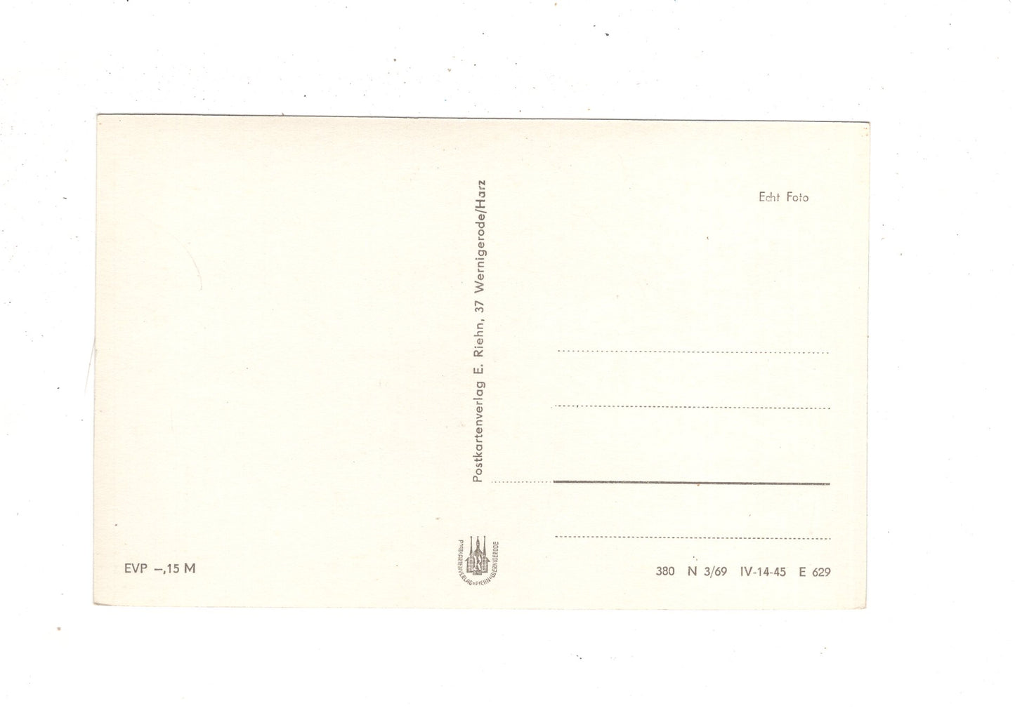 Ansichtskarte Wernigerode am Harz / J1-63