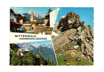 Ansichtskarte Mittenwald / Karwendelgebirge / G1-56