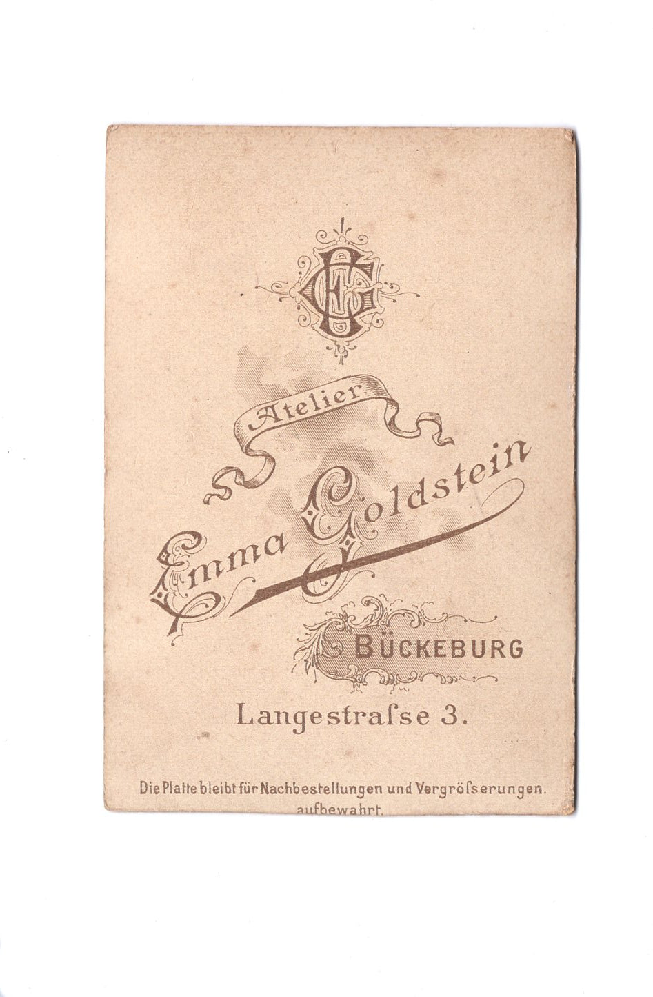 Fotografie Niedlicher kleiner Junge - Bückeburg 1890er