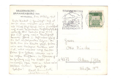 Ansichtskarte Deggendorf-Brannenburg / Inn / H1-69