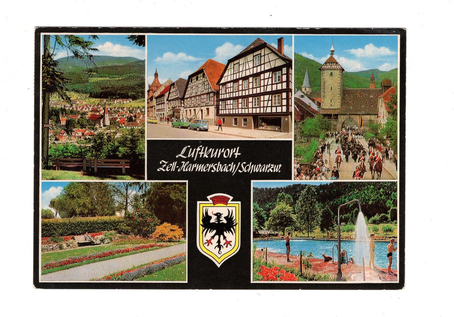 Ansichtskarte Zell-Harmersbach / Schwarzwald / H1-52