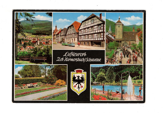 Ansichtskarte Zell-Harmersbach / Schwarzwald / H1-52