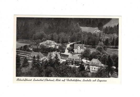 Ansichtskarte Lautenthal / Oberharz / Waldschlösschen +++ / J1-63