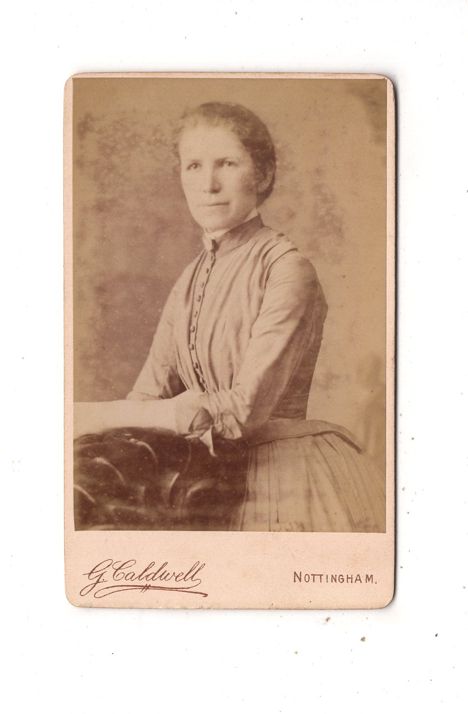 Fotografie Feine Dame - Nottingham 1880er