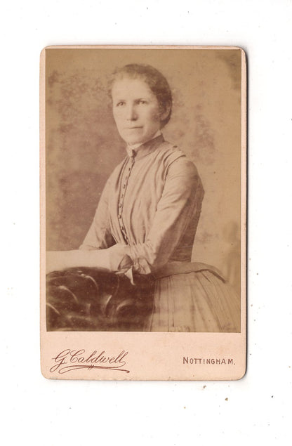 Fotografie Feine Dame - Nottingham 1880er