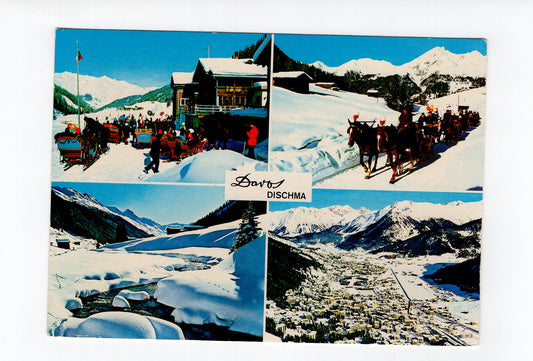 Ansichtskarte Davos-Dschima / Schweiz