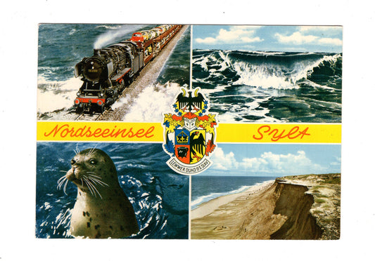 Ansichtskarte Nordseeinsel Sylt