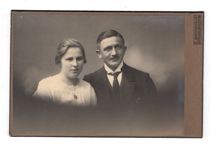 Fotografie Feines Paar - Gardelegen 1910er / CAB X-32
