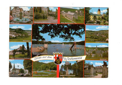 Ansichtskarte Grüße aus dem Westerwald