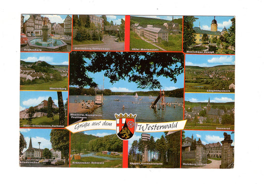 Ansichtskarte Grüße aus dem Westerwald