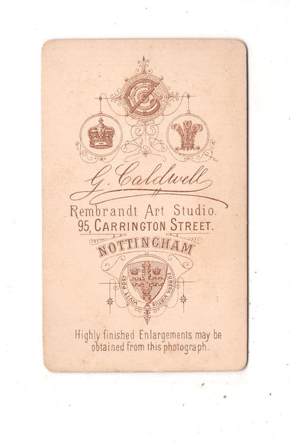 Fotografie Feine Dame - Nottingham 1880er