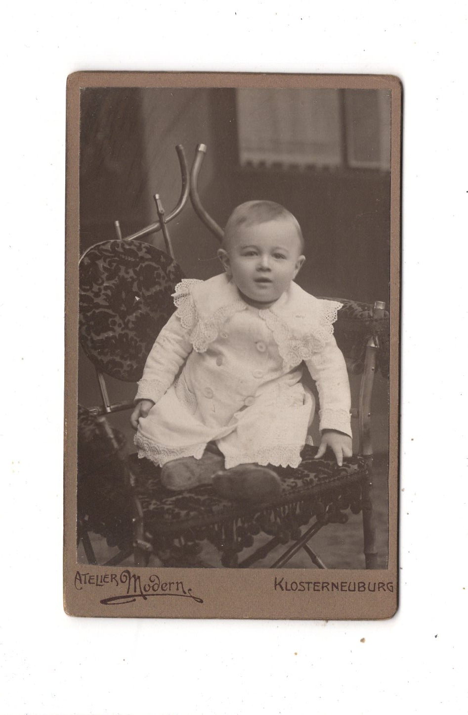Fotografie Niedlicher kleiner Junge - Klosterneuburg 1913