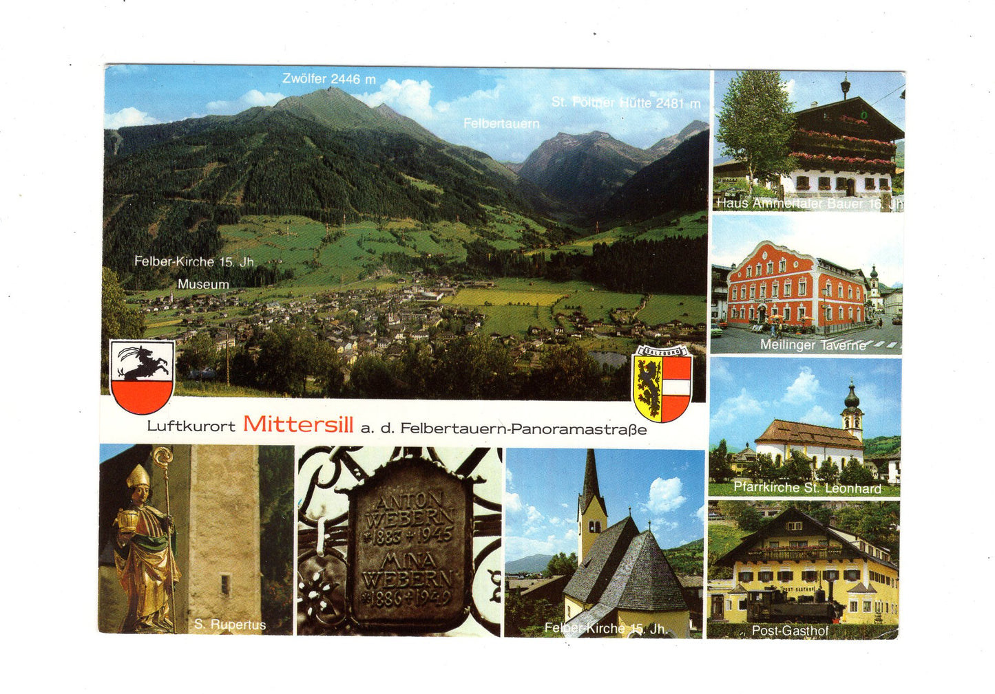 Ansichtskarte Mittersill / Salzburger Land / Österreich