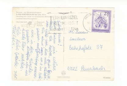 Ansichtskarte Kirschschlag bei Linz / Oberösterreich / Österreich
