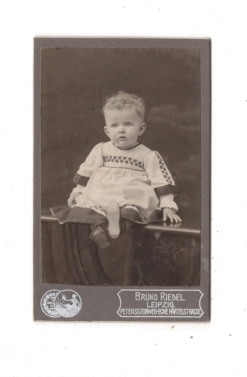 Fotografie Niedlicher kleiner Junge - Leipzig 1900er