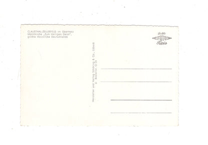 Ansichtskarte Clausthal-Zellerfeld im Oberharz / Marktkirche / J1-63