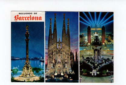 Ansichtskarte Barcelona / Spanien