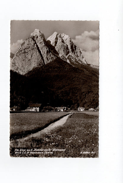 Ansichtskarte Am Wege nach Hammersbach - Höllental