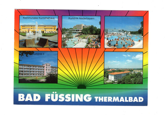 Ansichtskarte Bad Füssing / Niederbayern / Kurmittelhaus +++