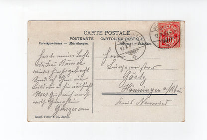 Ansichtskarte Davos / Schweiz - 1907