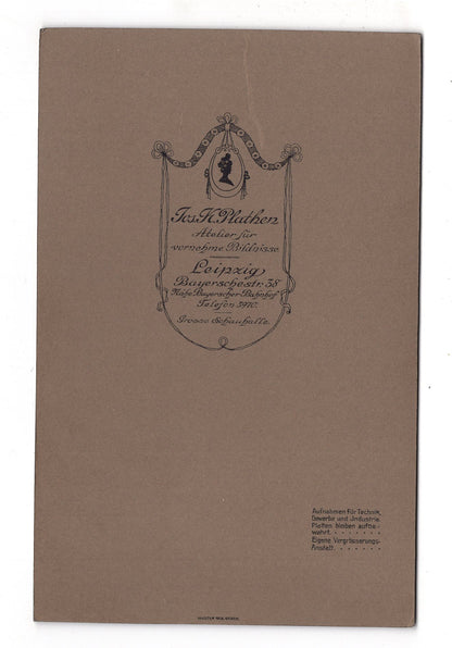 Fotografie Feines Paar - Leipzig 1900er / CAB X-32