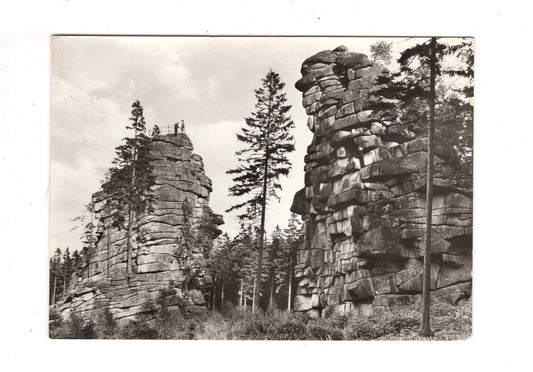 Ansichtskarte Schierke / Kreis Wernigerode / Schnarcherklippen / J1-63