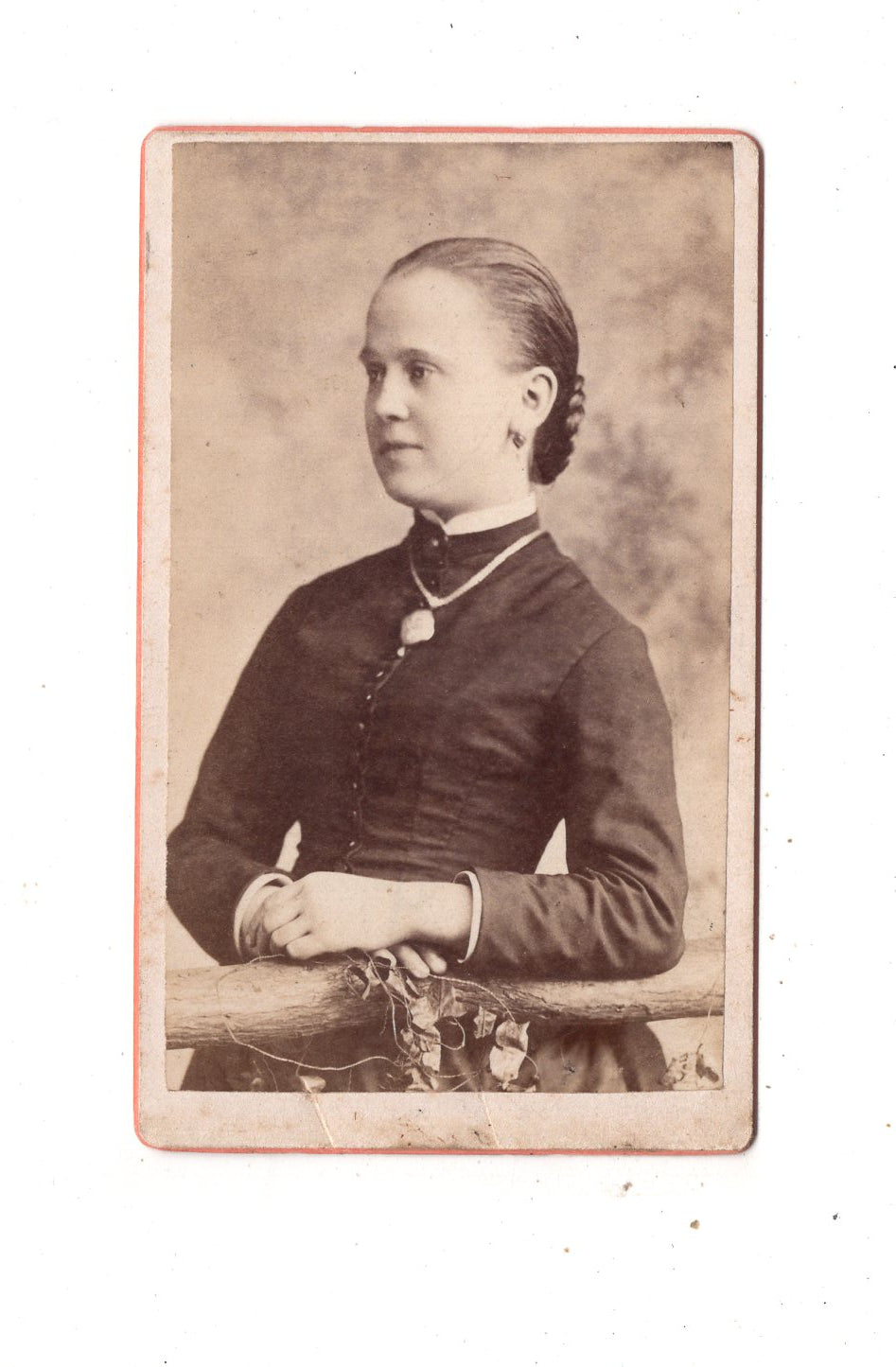 Fotografie Feine Dame - St. Louis / USA 1880er