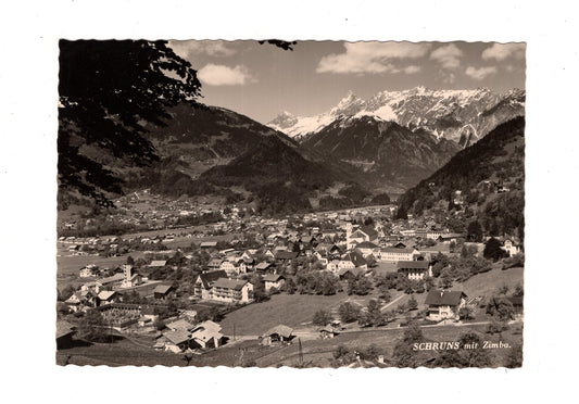 Ansichtskarte Schruns / Montafon / Vorarlberg / Österreich
