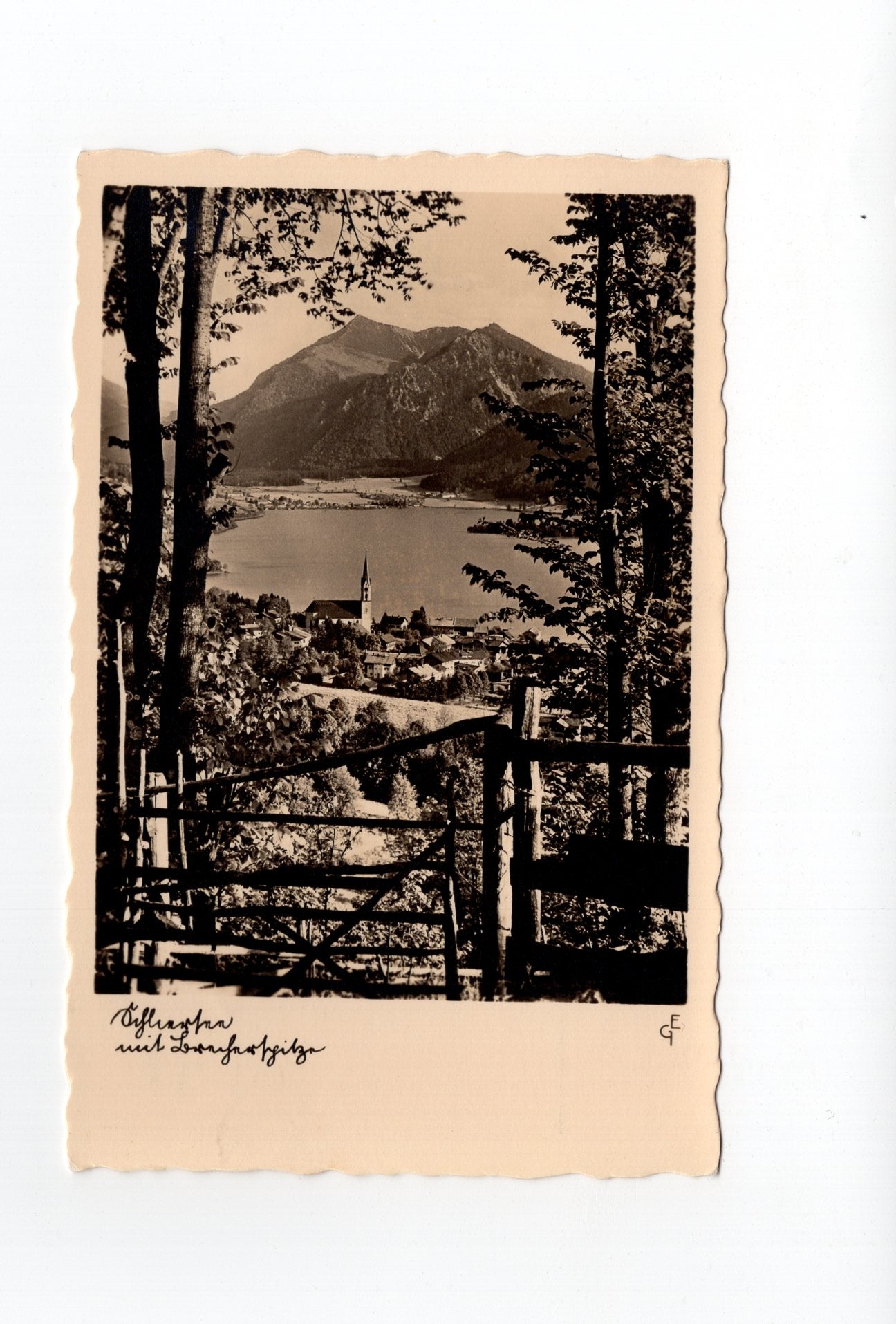 Ansichtskarte Schliersee mit Brecherspitz