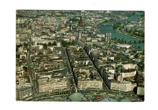 Ansichtskarte Frankfurt am Main / Blick vom Hauptbahnhof