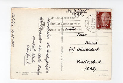 Ansichtskarte Calella de la Costa / Spanien