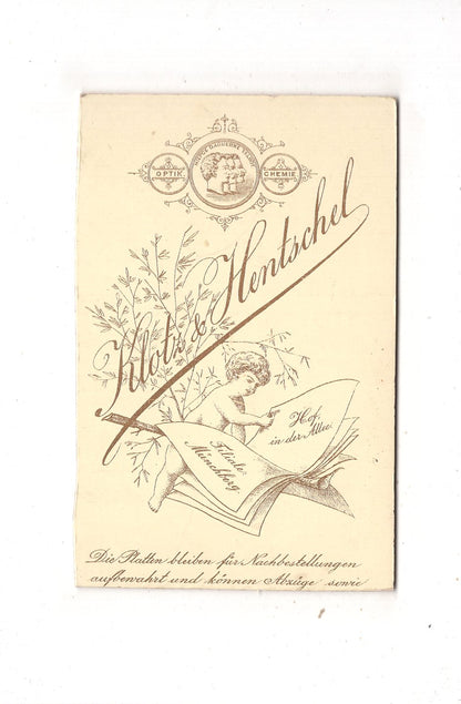 Fotografie Feiner Junge - Hof / Münchberg um 1890 / CDV N1-06