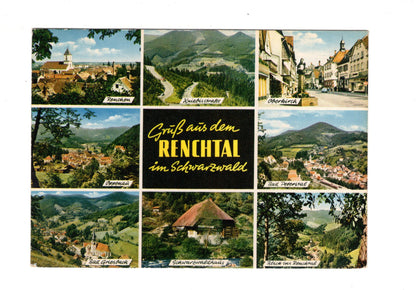 Ansichtskarte Gruß aus dem Renchtal im Schwarzwald / H1-52