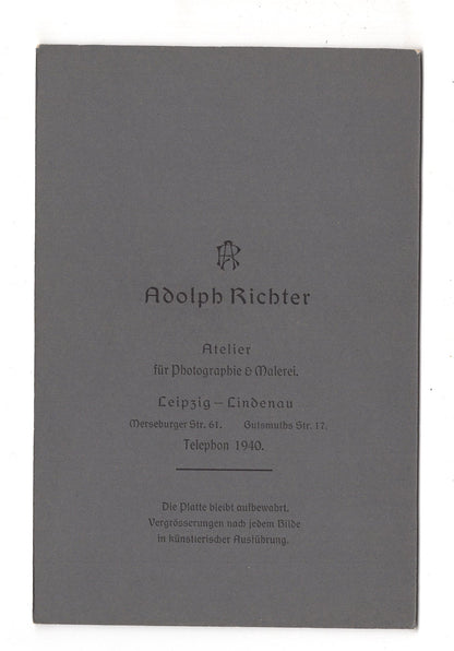 Fotografie Feines Paar - Leipzig-Lindenau 1900er / CAB X-33