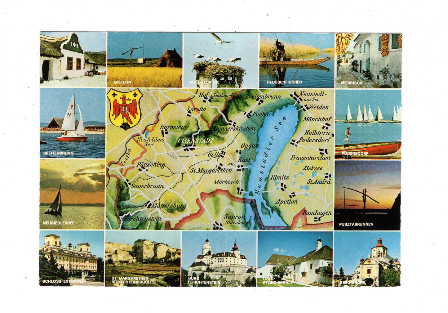 Ansichtskarte Neusiedler See / Burgenland / Österreich