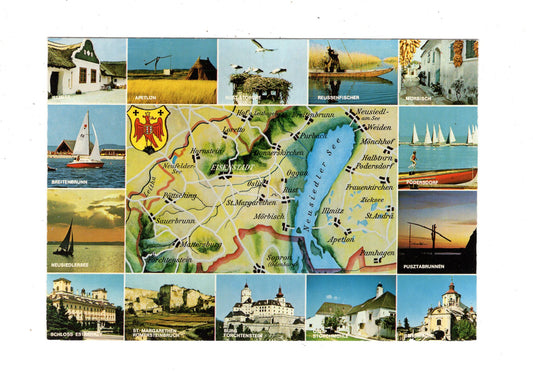 Ansichtskarte Neusiedler See / Burgenland / Österreich