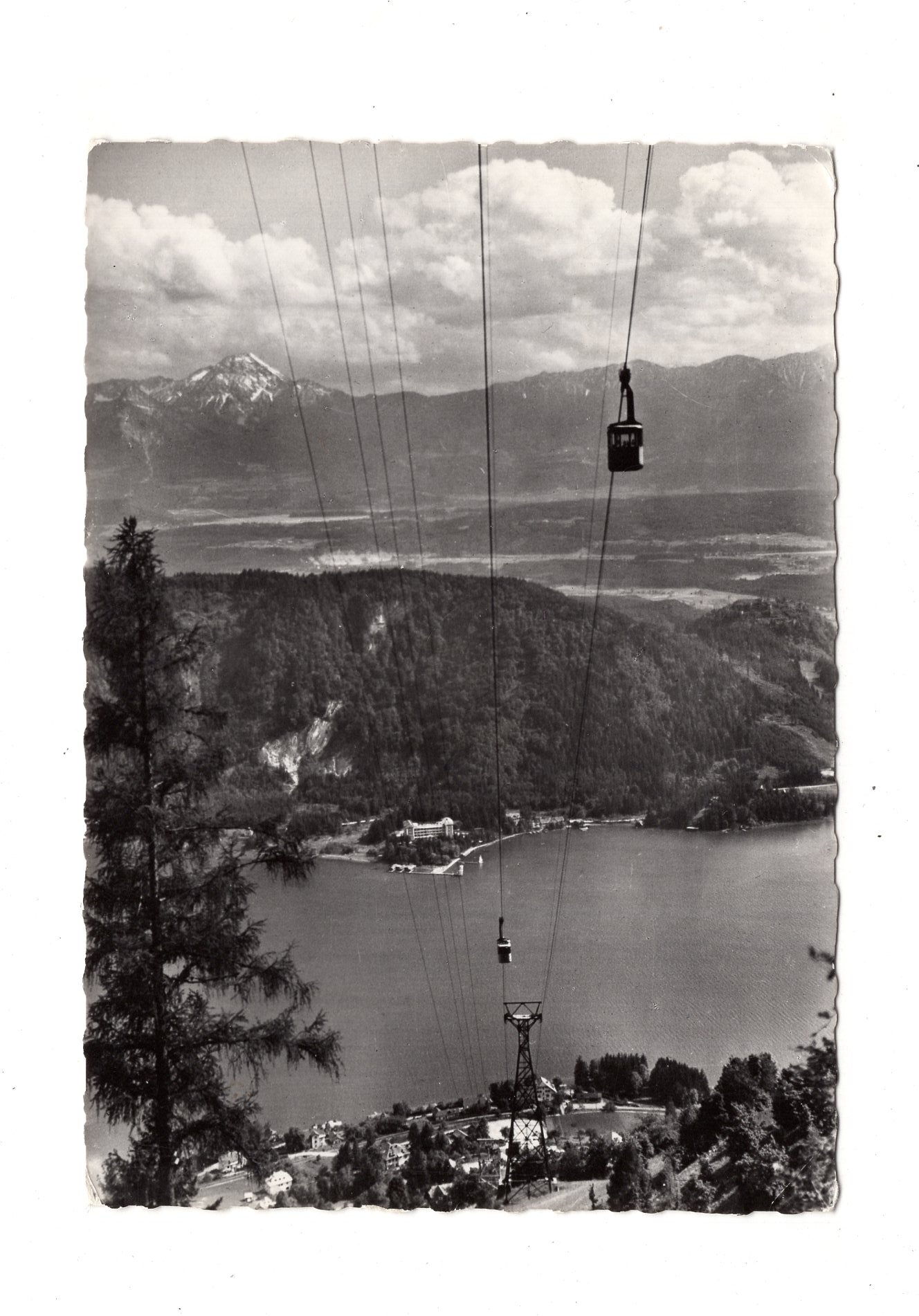 Ansichtskarte Kanzelbahn / Ossiacher See / Österreich