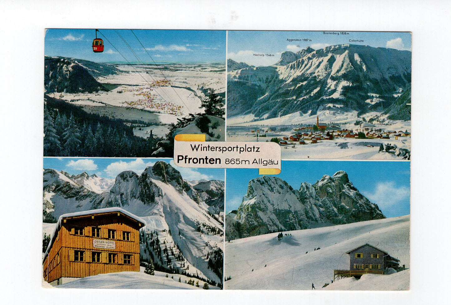 Ansichtskarte Pfronten im Allgäu