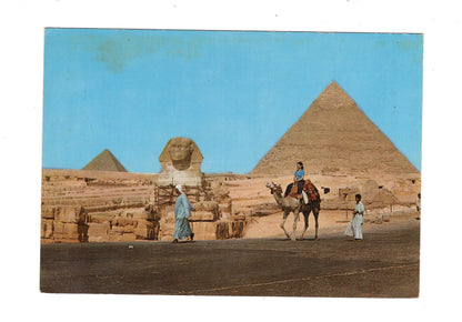 Ansichtskarte Gizeh / Pyramiden und Sphinx / Ägypten