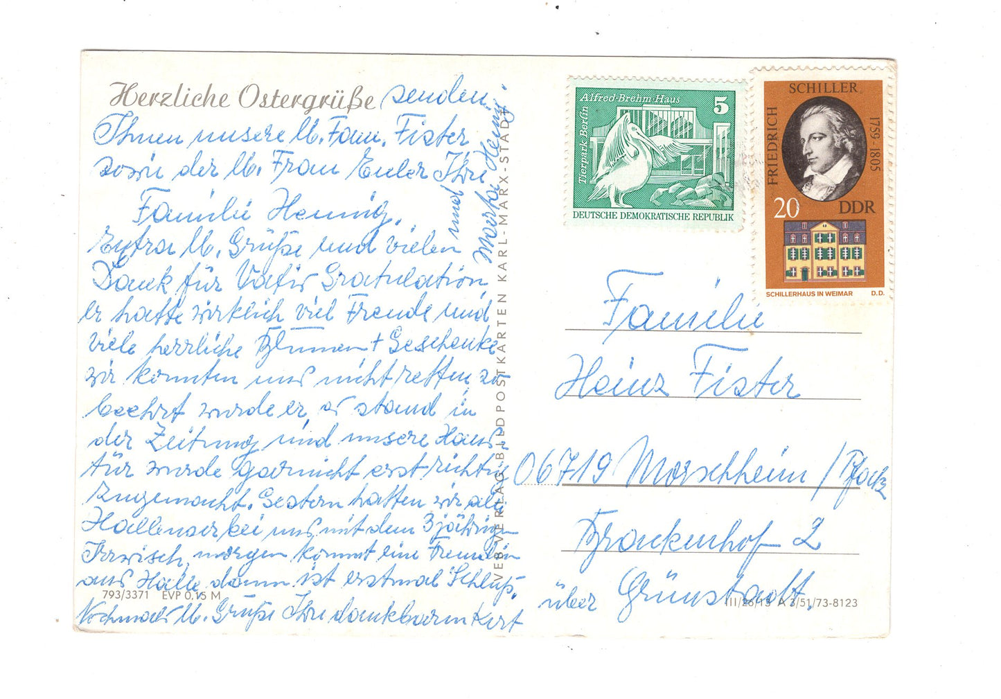 Ansichtskarte Feiertage / Frohe Ostern / L1-54