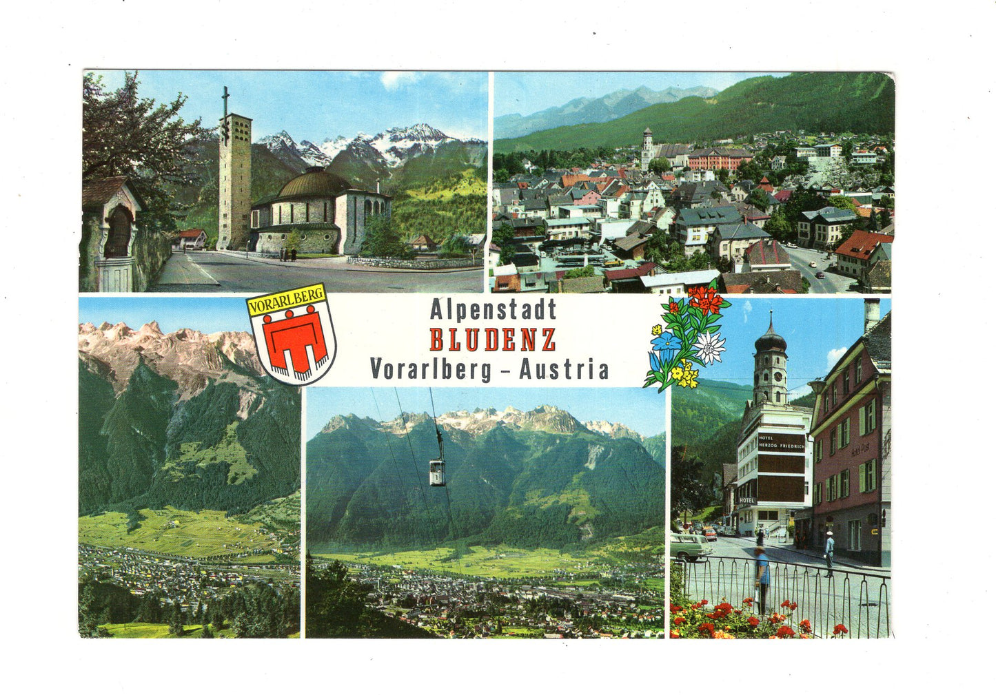 Ansichtskarte Bludenz / Vorarlberg / Österreich