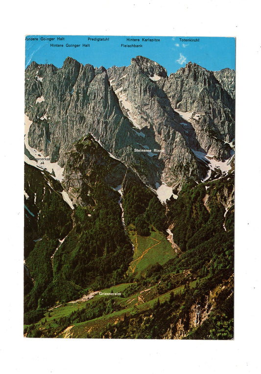 Ansichtskarte Der Wilde Kaiser / Tirol / Österreich