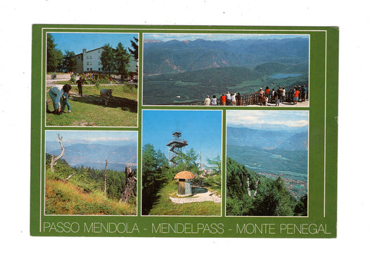 Ansichtskarte Mendelpass / Monte Penegal / Italien / N1-62
